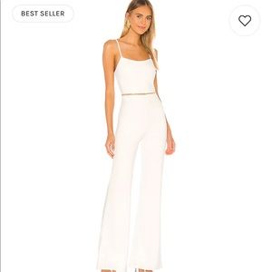 Revolve Lovers & Friends White Lavinia Jumpsuit